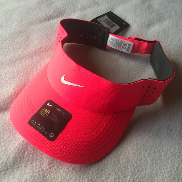 hot pink nike visor